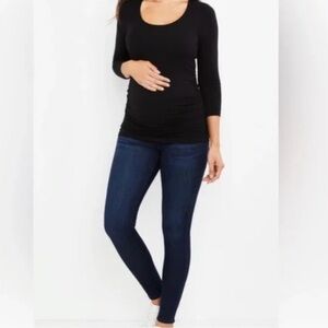 Like New Adriano Goldschmied AG Maternity Jeans Cigarette Leg, Size 29